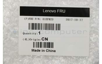 Lenovo COVER 334AT,Side cover,Metal para Lenovo ThinkCentre M910q (10MU/10MX/10QN/10MV/10MW)