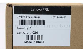 Lenovo 01EF854 MECHANICAL Side cover for ONLY CR