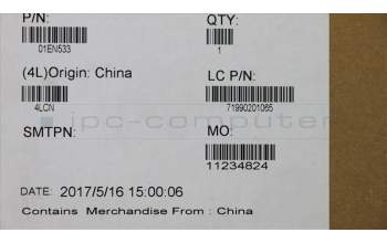 Lenovo 01EN533 NB_KYB Larue3 KBD,SI,LTN