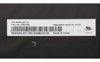 Lenovo 01EN750 NB_KYB Thorpe2 KBD,CH,DFN BL