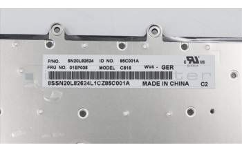 Lenovo 01EP036 NB_KYB KBD N BL LTN German