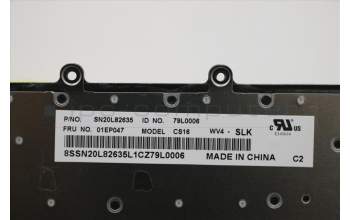 Lenovo 01EP047 NB_KYB KBD N/BL LTN Slovak