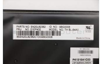 Lenovo 01EP432 NB_KYB KB Chicony Arabic