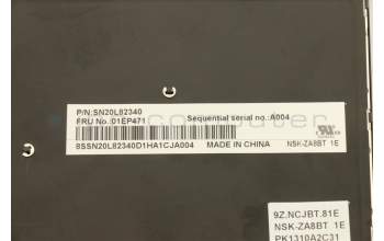 Lenovo 01EP471 NB_KYB KB Darfon LA Spanish