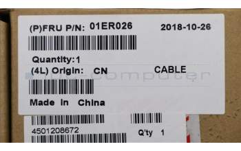 Lenovo CABLE DCIN Cable para Lenovo ThinkPad T570 (20H9/20HA/20JW/20JX)