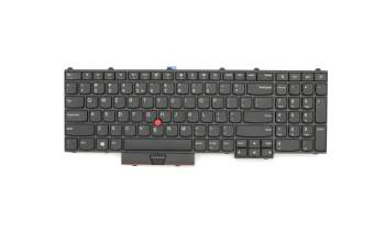 01ER981 teclado original Lenovo US (Inglés) negro/negro/mate con mouse-stick