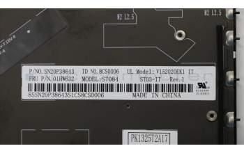 Lenovo 01HW632 NB_KYB Storm3,SRX,KB-BL,BK,IT