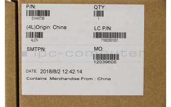 Lenovo 01HW736 MECH_ASM C CoverSLV PalmrestASM15.6WFPR