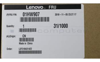 Lenovo 01HW907 DISPLAY 11.6HD,TN,AG,N-touch,250nit,AUO