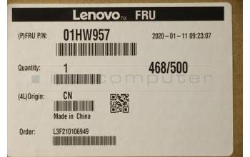 Lenovo MECH_ASM FRU KBD bezel ASM with FPR para Lenovo ThinkPad X270 (20HN/20HM)