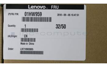 Lenovo 01HW959 MECH_ASM KBD bezel ASM with FPR with NFC