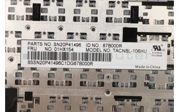Lenovo 01HX154 NB_KYB TACHI2 CHY NBL-KB HU
