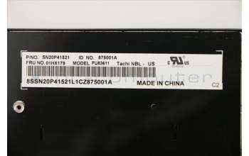 Lenovo 01HX179 NB_KYB TACHI2 LTN NBL-KB US
