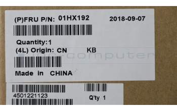 Lenovo 01HX192 NB_KYB TACHI2 LTN NBL-KB GR