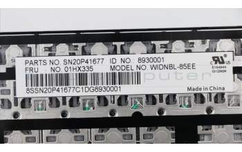 Lenovo 01HX335 NB_KYB Windu2 CHY NBL-KB EE