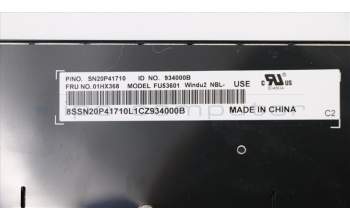 Lenovo 01HX368 NB_KYB Windu2 LTN NBL-KB USE