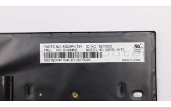 Lenovo 01HX452 NB_KYB Windu2 CHY BL-KB TH