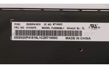 Lenovo 01HX473 NB_KYB Windu2 LTN BL-KB IL