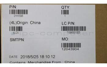 Lenovo 01HX596 NB_KYB Windu2 CHY NBL-KB CZS