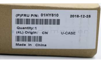 Lenovo 01HY810 MECH_ASM C-cover,KBD,DFN+FUYU,USE,BK