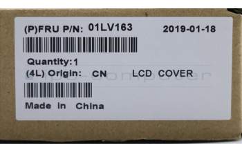 Lenovo 01LV163 COVER Rear cover Normal w Cu s