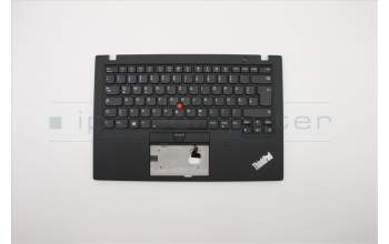 Lenovo 01LV296 MECH_ASM KBD,Bezel,DE,FPR,NFC,BK,CHY
