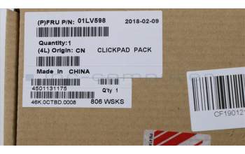 Lenovo 01LV598 MECH_ASM CS16_2BCP,MYLAR,SILVER,SUN