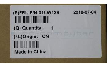 Lenovo 01LW129 TOUCHPANEL FRU Touch module Laibao IVO