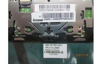 Lenovo 01LX660 MECH_ASM CS16_2BCP,GLASS,BLACK,CHY