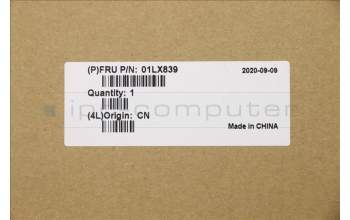Lenovo 01LX839 MECH_ASM Ccover,BK,KBD IT,CBL,DFN-ZS