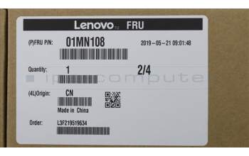 Lenovo MECH_ASM Cable Lock,Kensington para Lenovo ThinkCentre M80q (11EG)