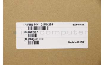 Lenovo 01MN269 MECH_ASM Back Cvr,HDMI,Cam,I,Silver C5