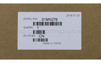 Lenovo 01MN279 MECHANICAL Hinge cover Top, C5 Black