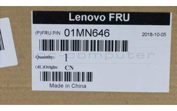 Lenovo 01MN646 Rear IO Shielding, 333ATA