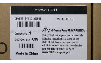 Lenovo MECHANICAL Rear IO Cover,AVC para Lenovo V330 (10TS)
