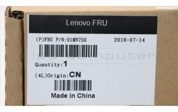 Lenovo 01MN750 FAN 110x15 Sysfan