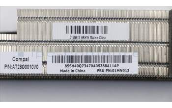 Lenovo HEATSINK 35+40W DIS Thermal module para Lenovo IdeaCentre AIO 520-27IKL (F0D0)