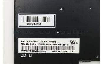 Lenovo 01YN382 NB_KYB FRU COMO FL,LTN,KB,SV,CFR