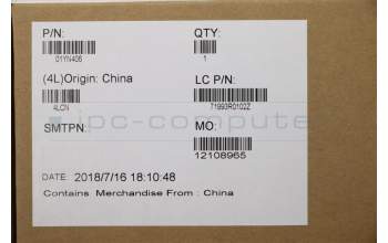 Lenovo 01YN406 NB_KYB FRU COMO FL,LTN,KB,SV,CH