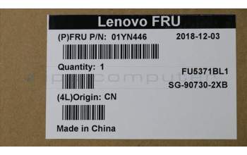 Lenovo 01YN446 NB_KYB FRU COMO FL,LTN,KB-BL,SV,CH