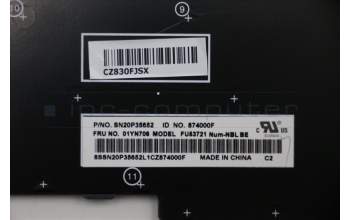 Lenovo 01YN706 NB_KYB FRU COMO NM,LTN,KB,SV,BE