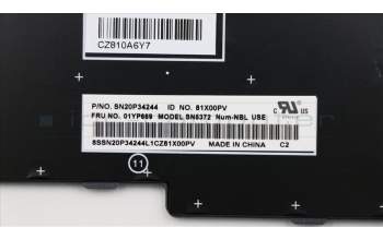 Lenovo 01YN729 NB_KYB FRU COMO NM,LTN,KB,SV,USE