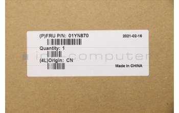 Lenovo 01YN870 MECH_ASM Ccover,SLV,KBD USE,CBL,DFN-ZS