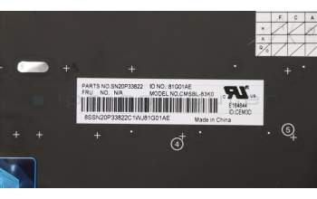 Lenovo 01YP071 NB_KYB FRU COMO SK,CHY,KB-BL,BK,KR