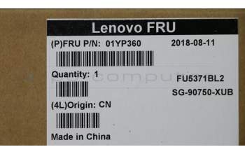 Lenovo NB_KYB FRU COMO FL,LTN,KB-BL,BK,US para Lenovo ThinkPad Yoga L380 (20M7/20M8)