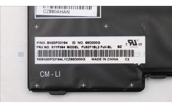 Lenovo 01YP364 NB_KYB FRU COMO FL,LTN,KB-BL,BK,BR