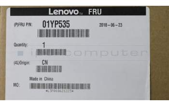 Lenovo 01YP535 NB_KYB FRU COMO FL,SRX,KB-BL,BK,HU