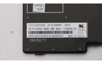 Lenovo 01YP535 NB_KYB FRU COMO FL,SRX,KB-BL,BK,HU