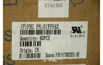 Lenovo 01YP542 NB_KYB FRU COMO FL,SRX,KB-BL,BK,RU