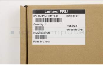 Lenovo 01YP647 Interne Tastatur, Bulgarisch, Schwarz, mit Ziffernblock